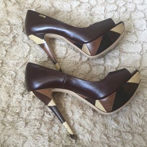 Loriblu authentic Italian leather luxury heels